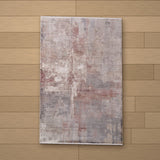 Kayseri rug laid flat on a wooden floor