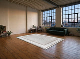 Alleben rug in a living room (illustrative)