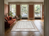 Cesme rug in a living room (illustrative)
