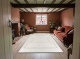 Olympos rug in a living room (illustrative)