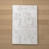 Baspinar rug laid flat on a wooden floor