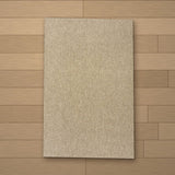 Efes rug laid flat on a wooden floor